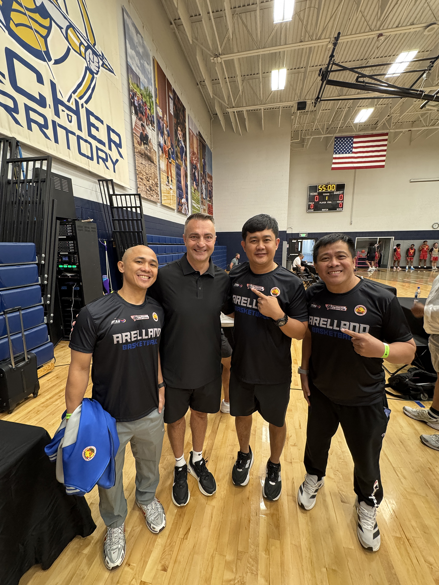 Global Hoops, Local Pride: Coach Chico Manabat Represents Arellano University at Coaching U Live 2026