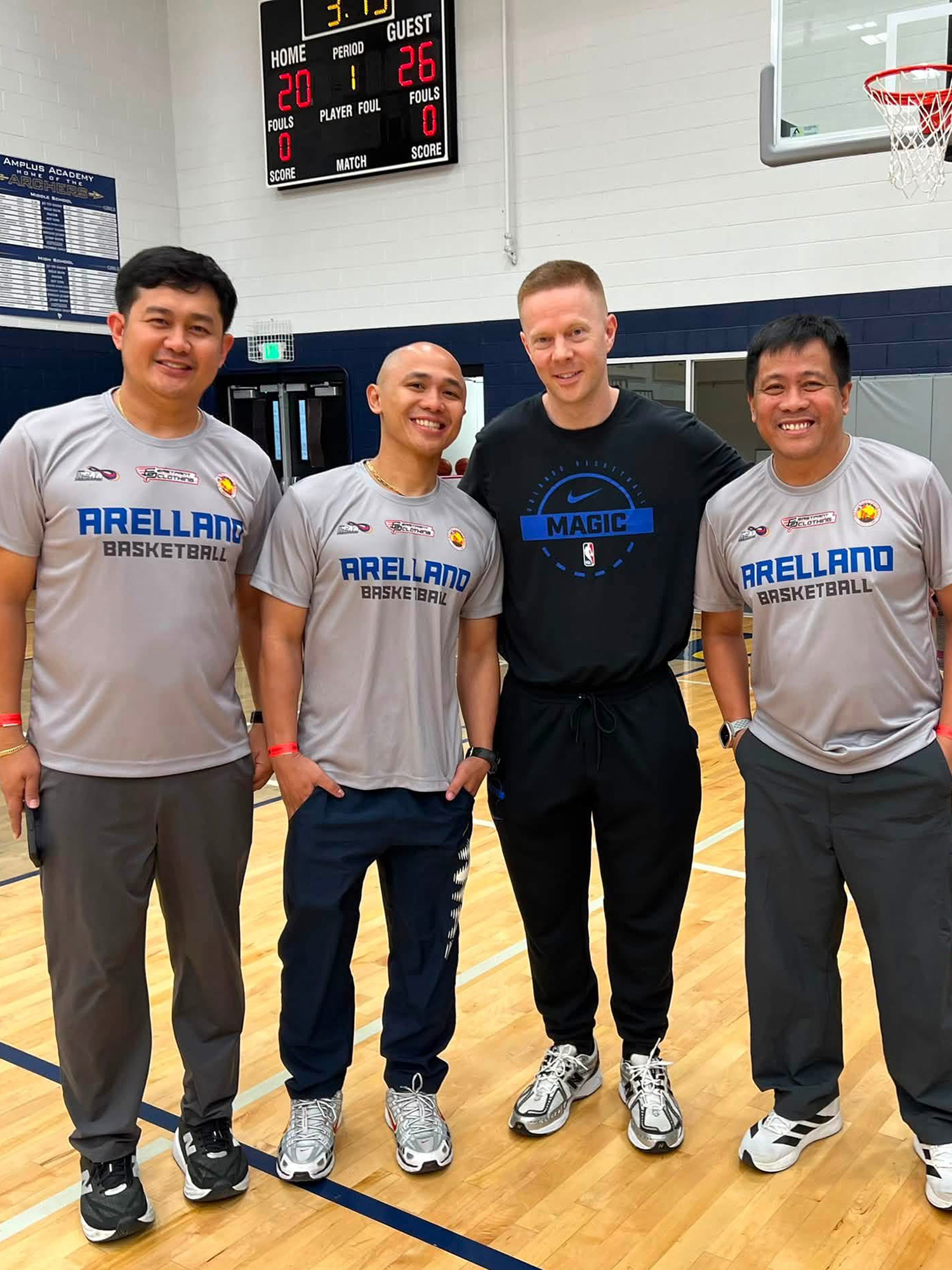 Global Hoops, Local Pride: Coach Chico Manabat Represents Arellano University at Coaching U Live 2026
